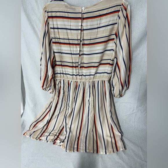 Striped nude sundress size L - Picture 4 of 5
